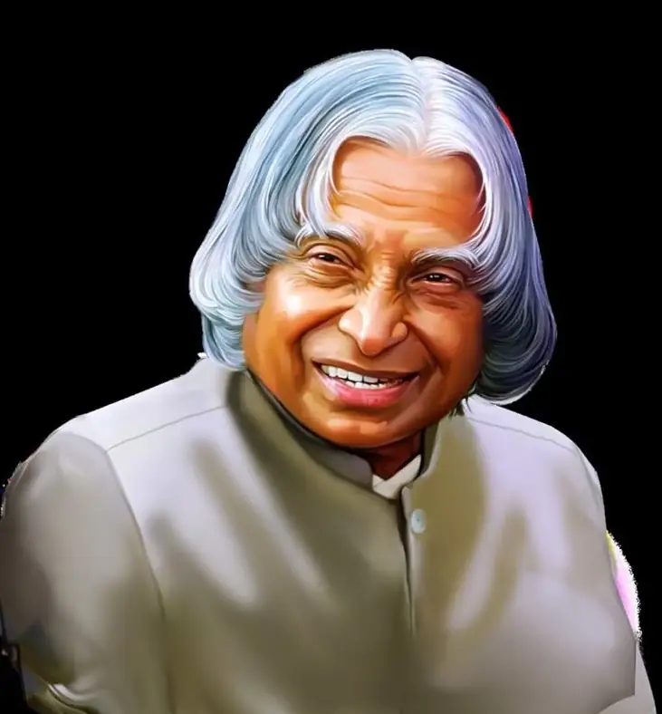 Portrait photo of Abdul Kalam